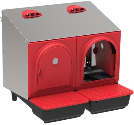 Ponedero Metalico Platinum Exterior 2 Departamentos Ponedero Metalico Platinum Exterior 2 Departamentos